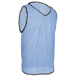 Columbia blue soccer pinnie – lightweight mesh vest for scrimmages, coaching, and team practices