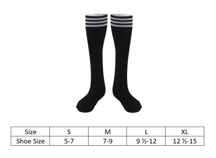 Soccer Referee Socks 3 Stripe Referee Socks Total Soccer Factory